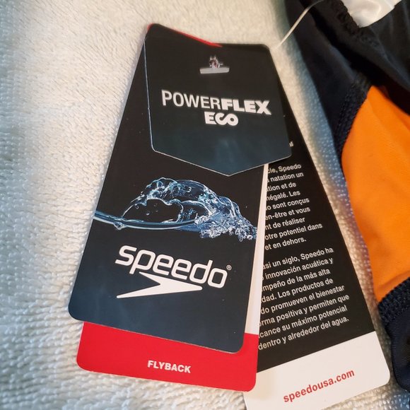 Speedo Women's Swimsuit One Piece PowerFlex Flyback NEW WITH TAGS - Picture 6 of 7